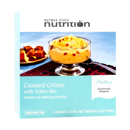 NSN Custard Creme with Toffee Bits Pudding (1 Case)