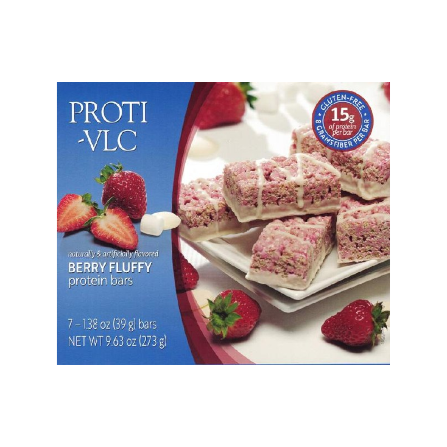 ProtiFit Berry Fluffy Bar (1 Case)