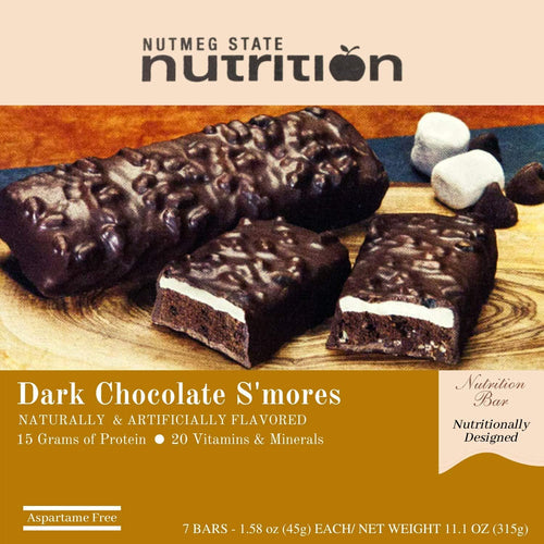 NSN Dark Chocolate S'mores Bar (1 Case)