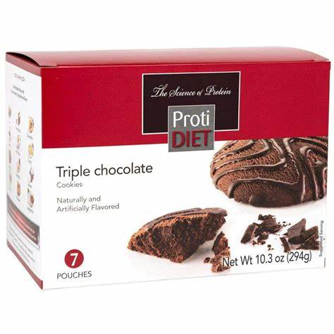 ProtiDiet Triple Chocolate Cookies (1 Case)