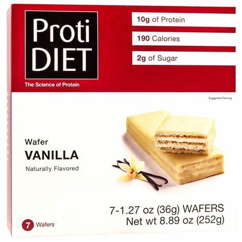 ProtiDiet Vanilla Wafers (1 Case)