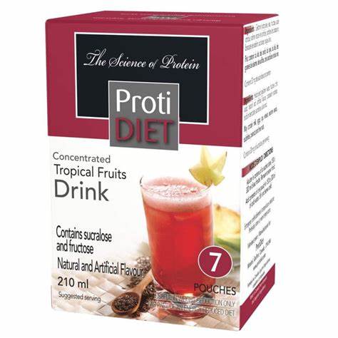 ProtiDiet Tropical Fruit Concentrate (1 Case)