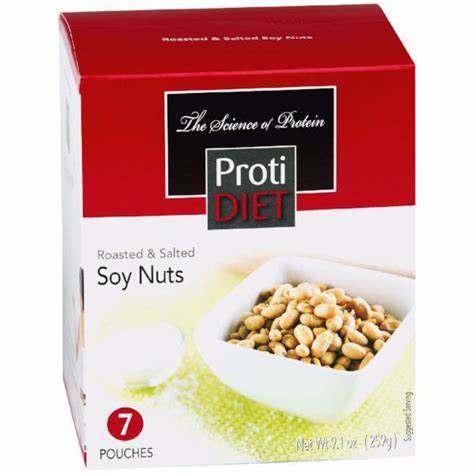 ProtiDiet Roasted Soy Nuts (1 Case)