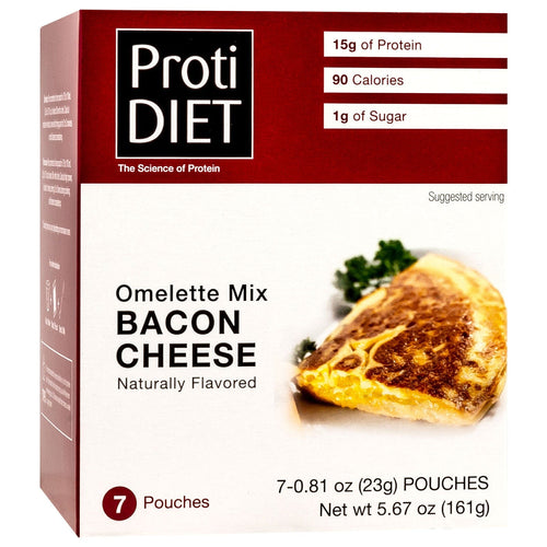 ProtiDiet Bacon Cheese Omelet (1 Case)