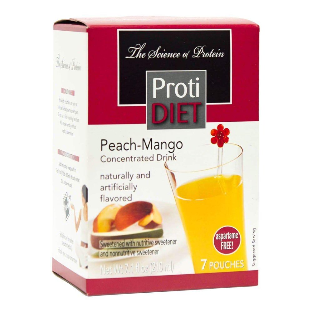 ProtiDiet Peach Mango Concentrate (1 Case)