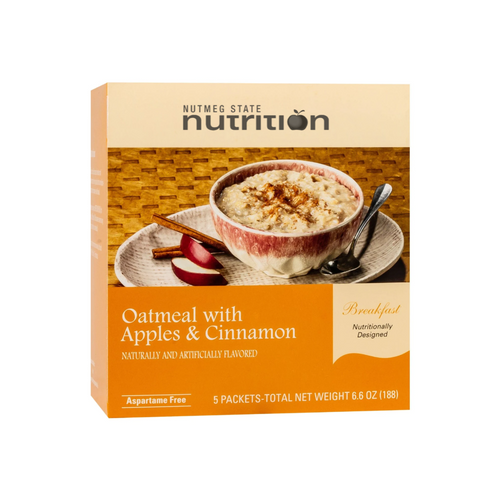 NSN Apple Cinnamon Oatmeal (1 Case)