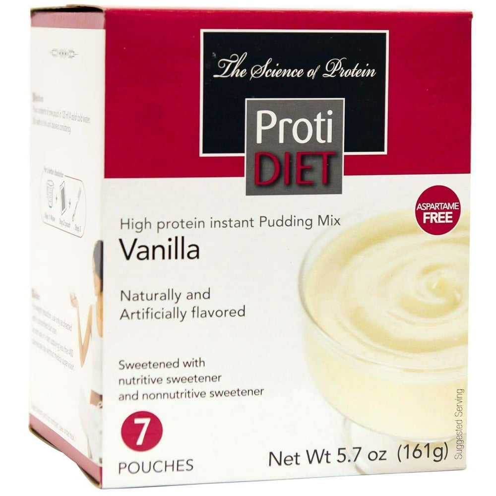 ProtiDiet Vanilla Pudding (1 Case)