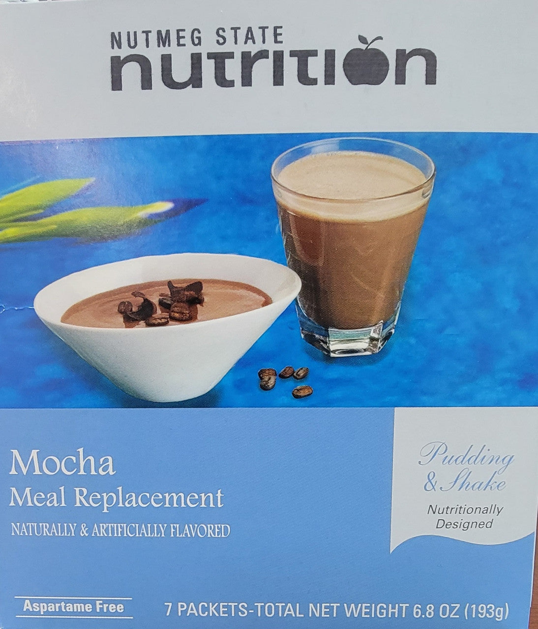 ASPARTAME FREE NSN Mocha Pudding Shake (1 Case)