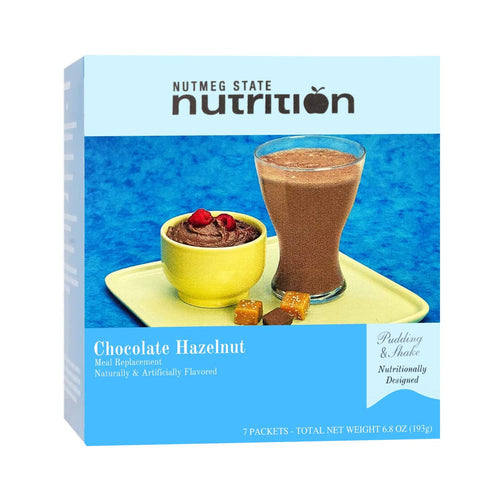 NSN Chocolate Hazelnut Pudding Shakes (1 Case)