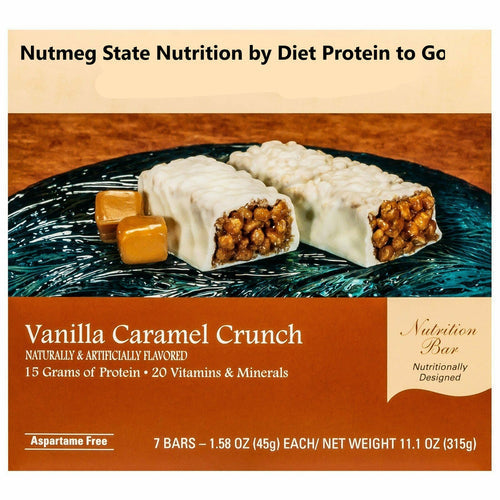NSN Vanilla Caramel Crunch Bar (1 Case)