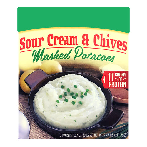 Healthwise Sour Cream and Chives Mashed Potatoes Entree (1 Case)