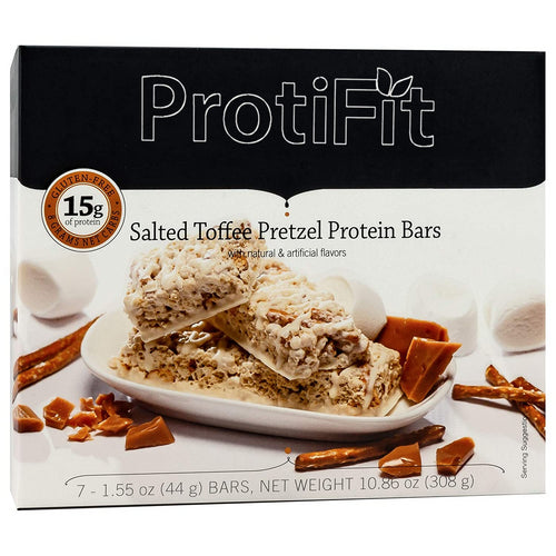 ProtiFit Salted Toffee Pretzel Bars (1 Case)