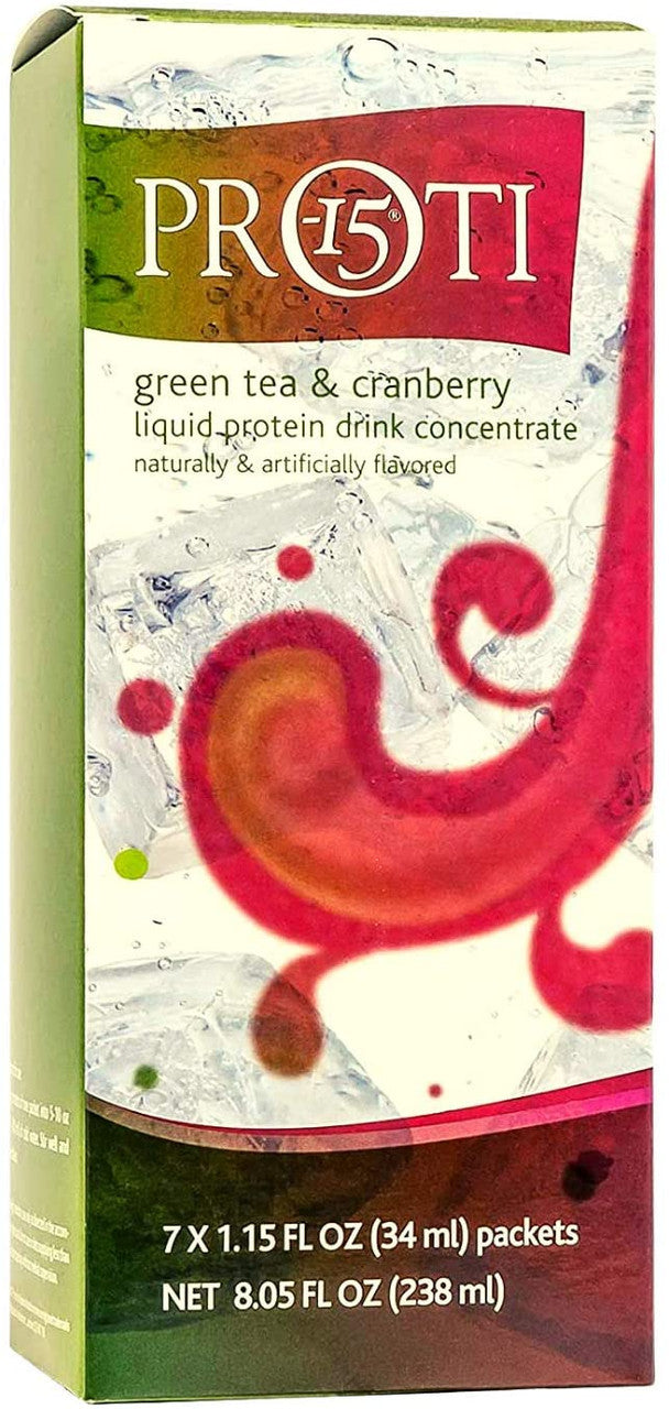 ProtiFit Green Tea and Cranberry Liquid Concentrate (1 Case)