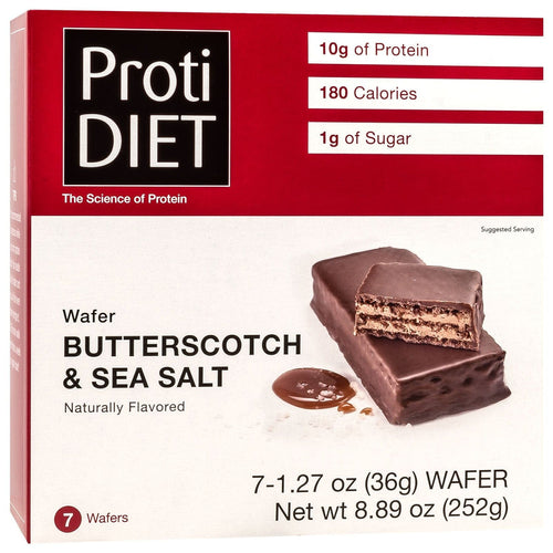 ProtiDiet Butterscotch Wafers (1 Case)