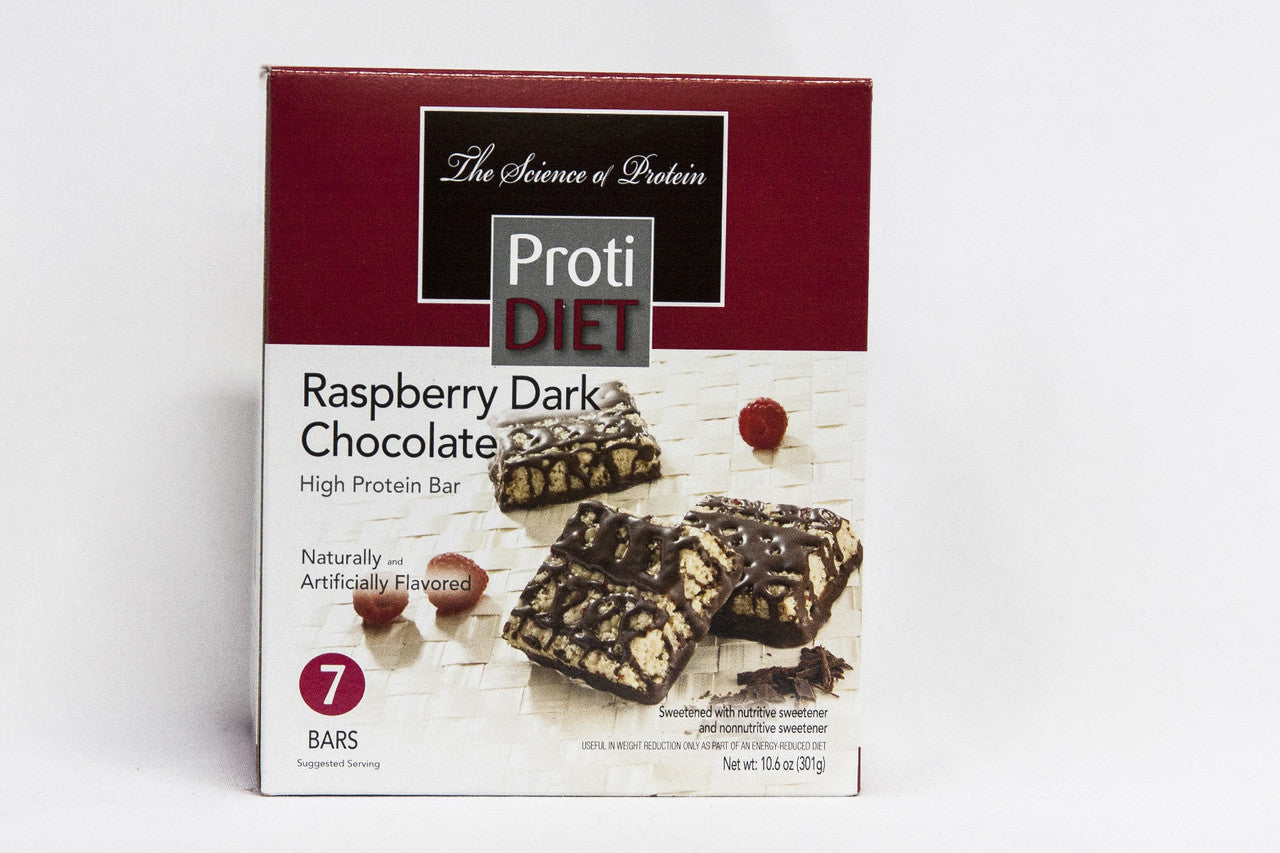 ProtiDiet Raspberry Dark Chocolate Bar (1 Case)
